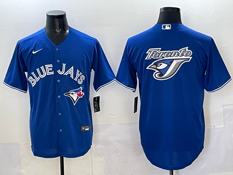 Men Toronto Blue Jays blank Blue Game 2025 Nike MLB Jersey style 022->toronto blue jays->MLB Jersey